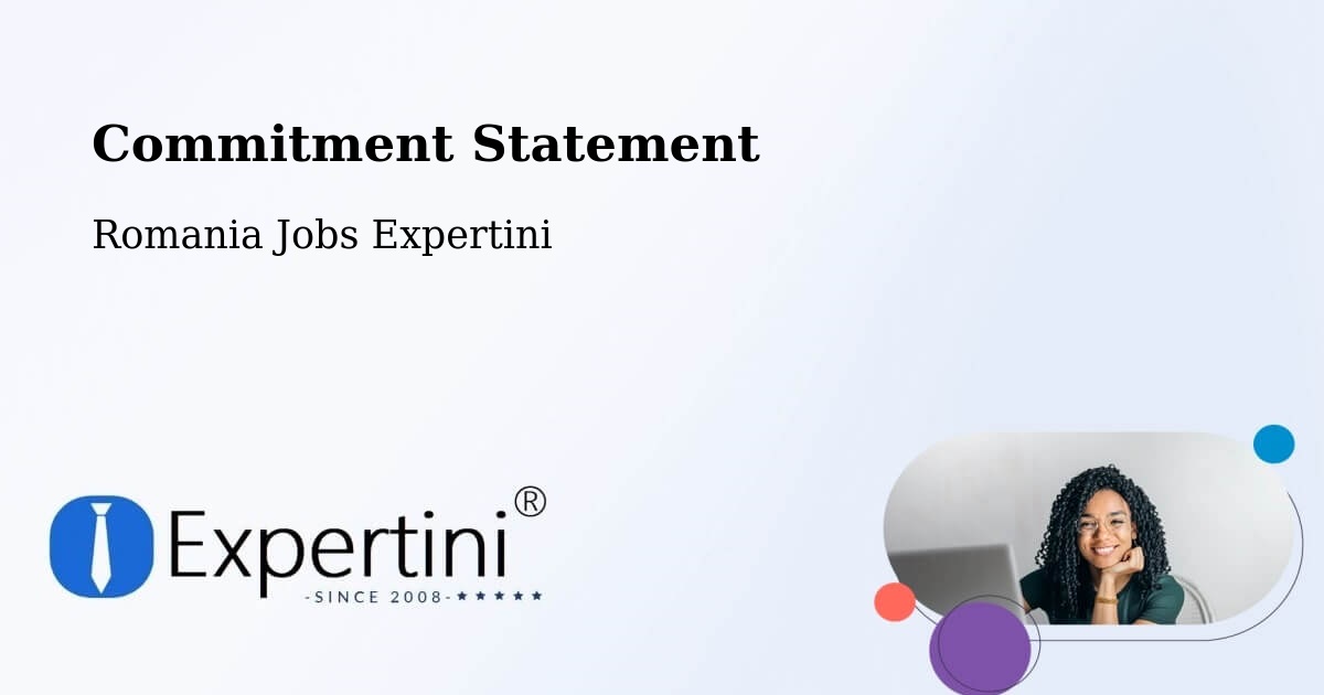 Corporate Commitment – Comuna Obrejiţa - Romania Jobs Expertini